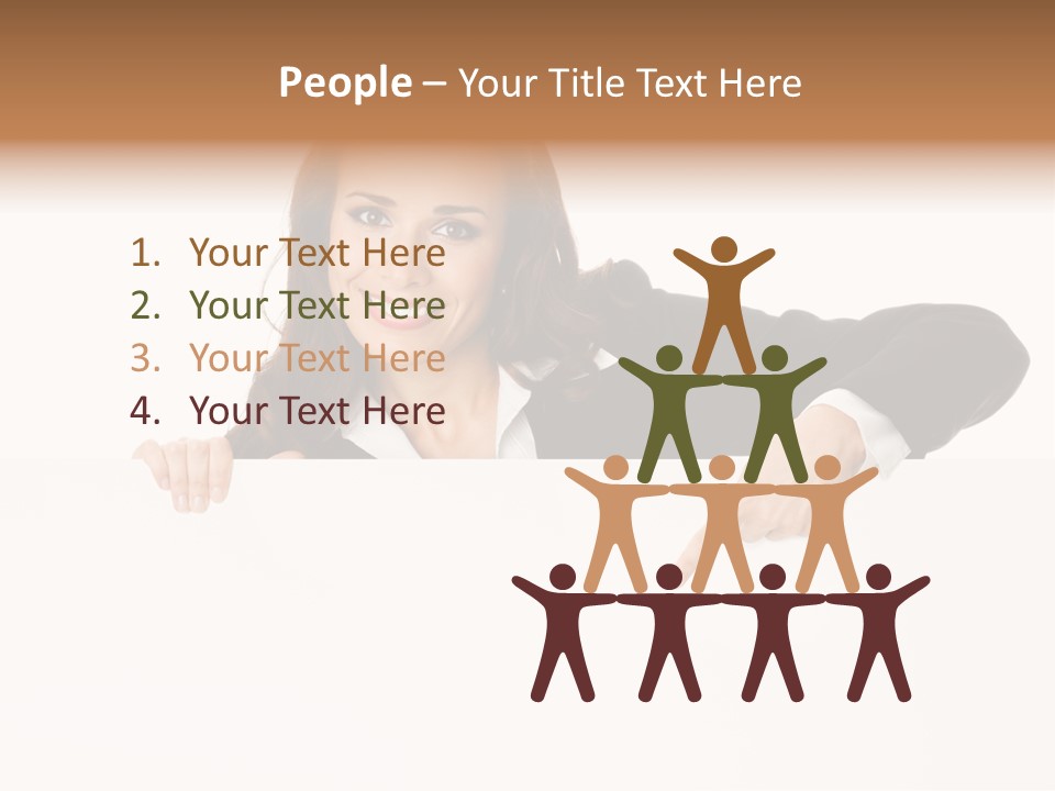 Suit Cut Cutout PowerPoint Template