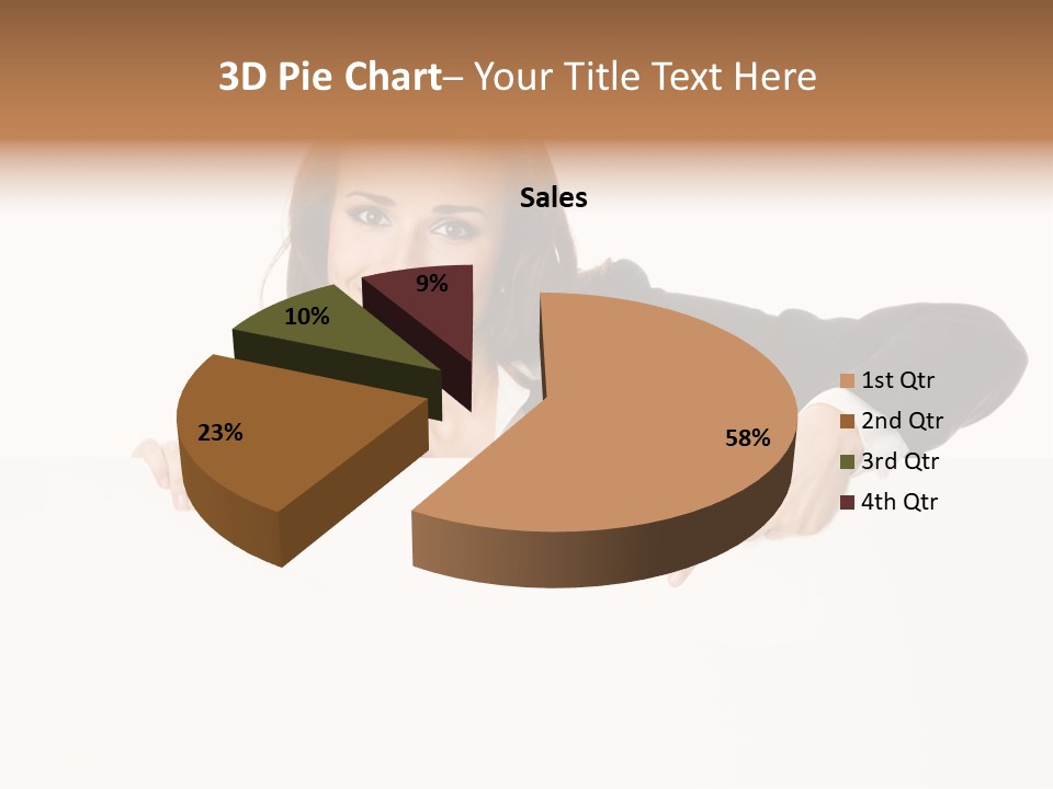 Suit Cut Cutout PowerPoint Template