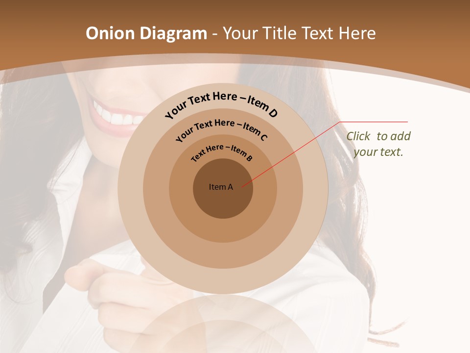 Cut Index Point PowerPoint Template