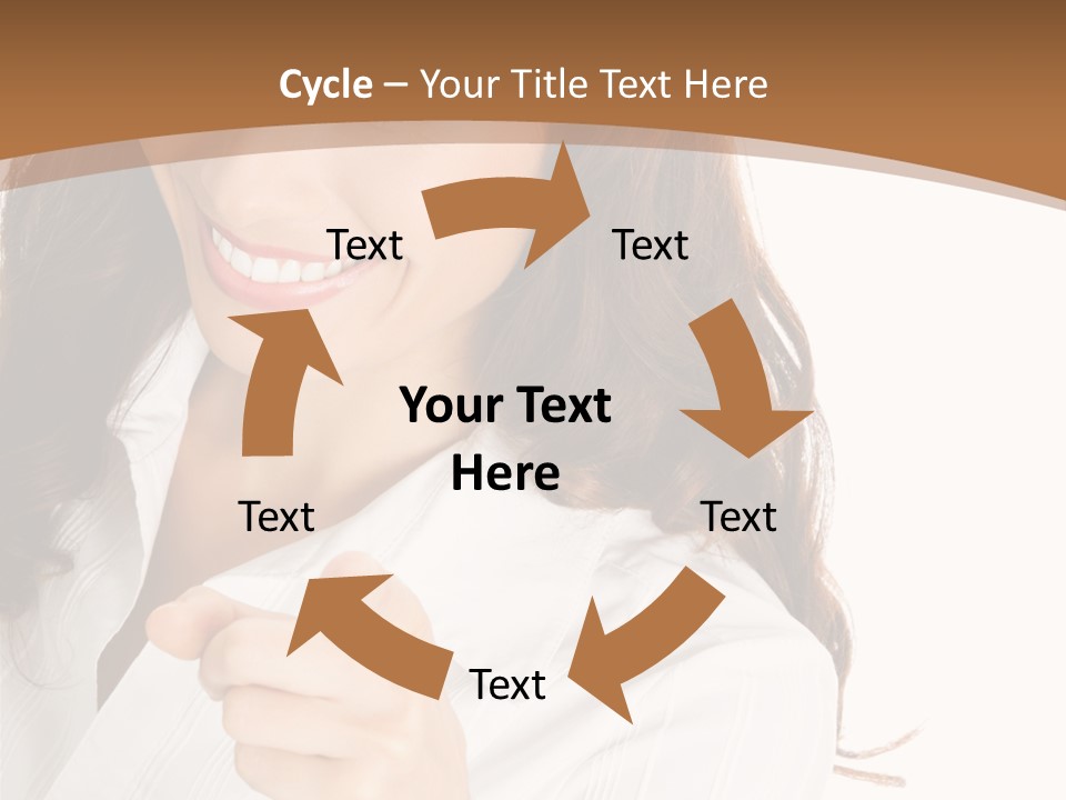 Cut Index Point PowerPoint Template