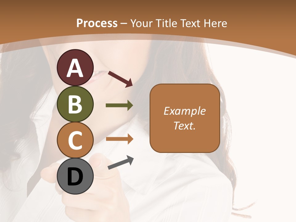 Cut Index Point PowerPoint Template