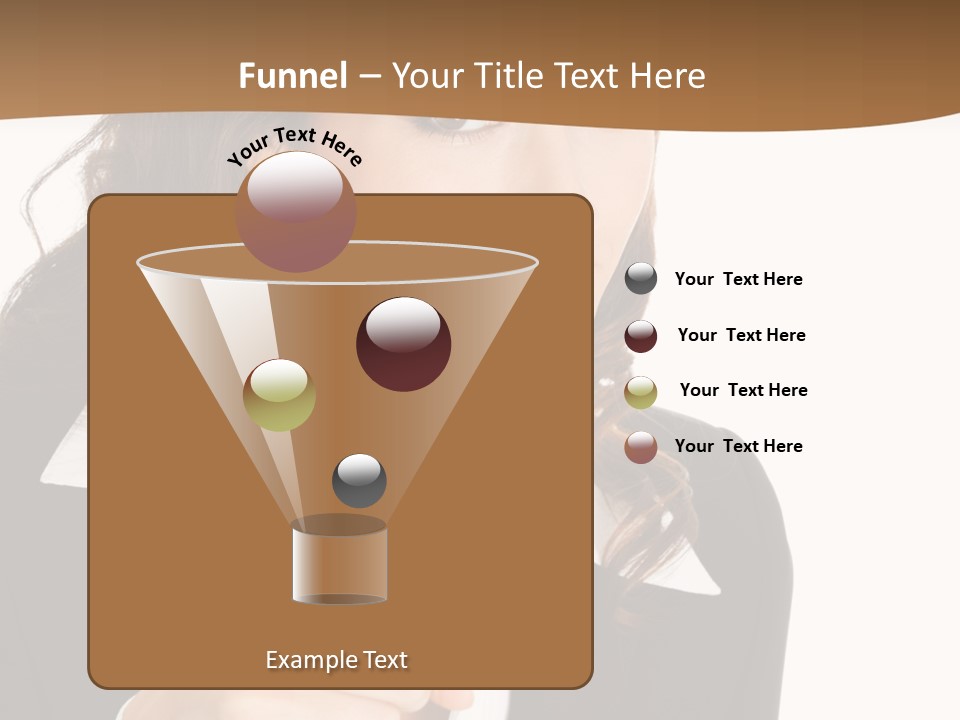 Executive Cheerful Hand PowerPoint Template