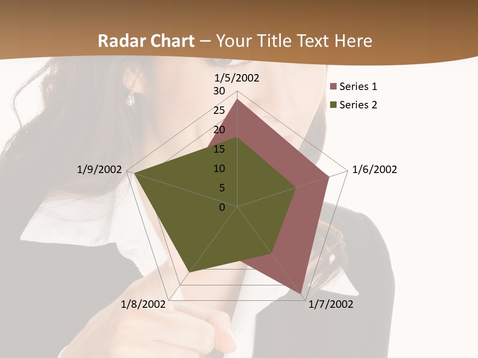 Executive Cheerful Hand PowerPoint Template