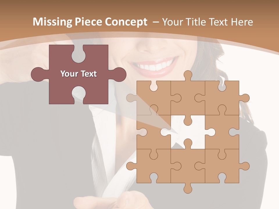 Worker Face Job PowerPoint Template