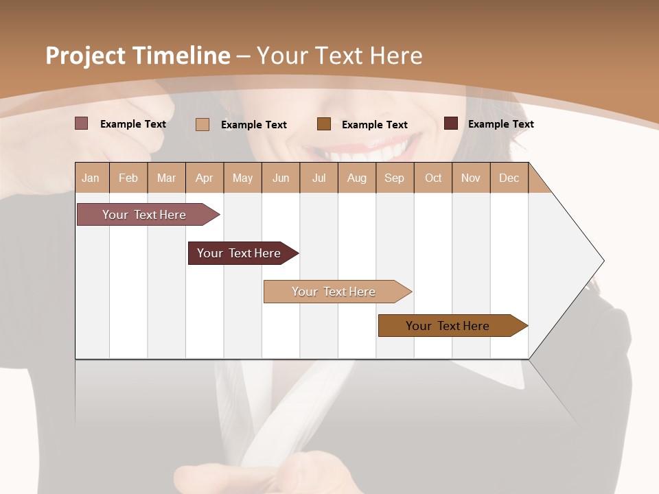 Worker Face Job PowerPoint Template
