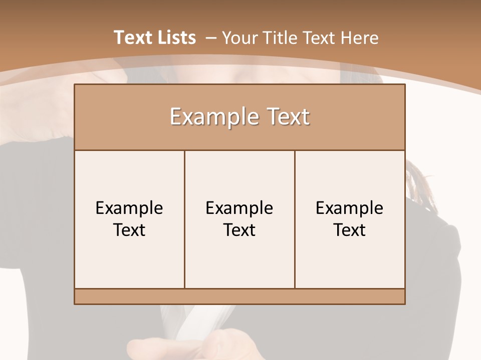 Worker Face Job PowerPoint Template