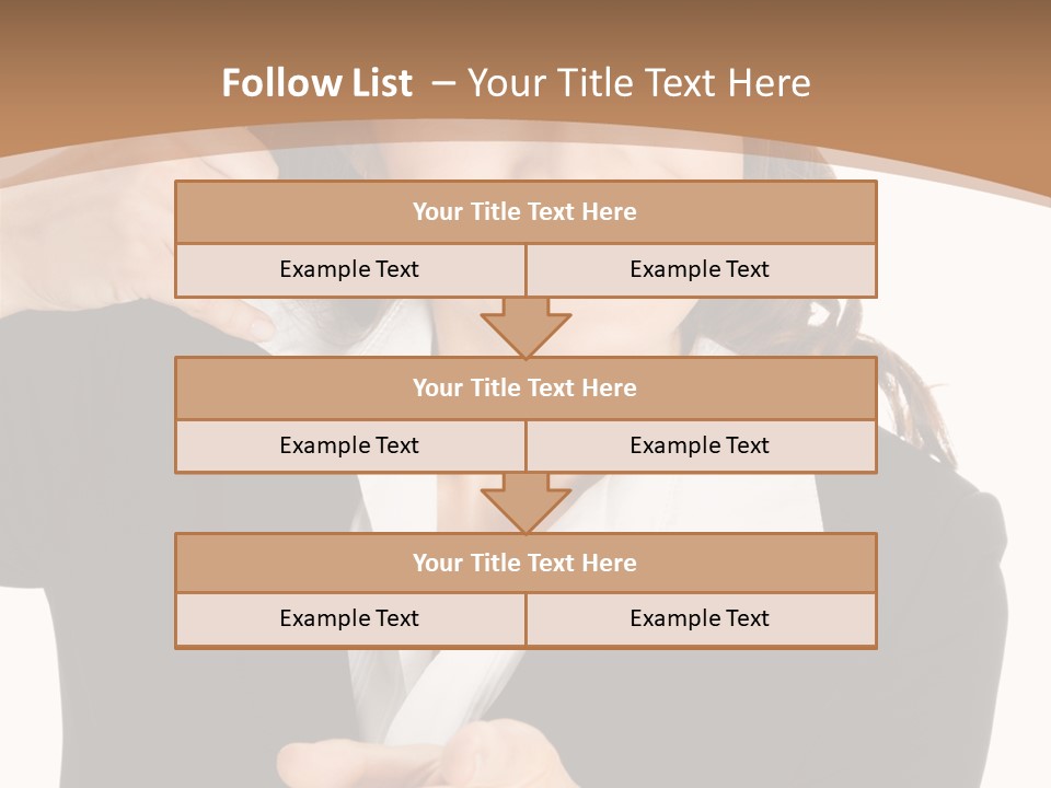 Worker Face Job PowerPoint Template