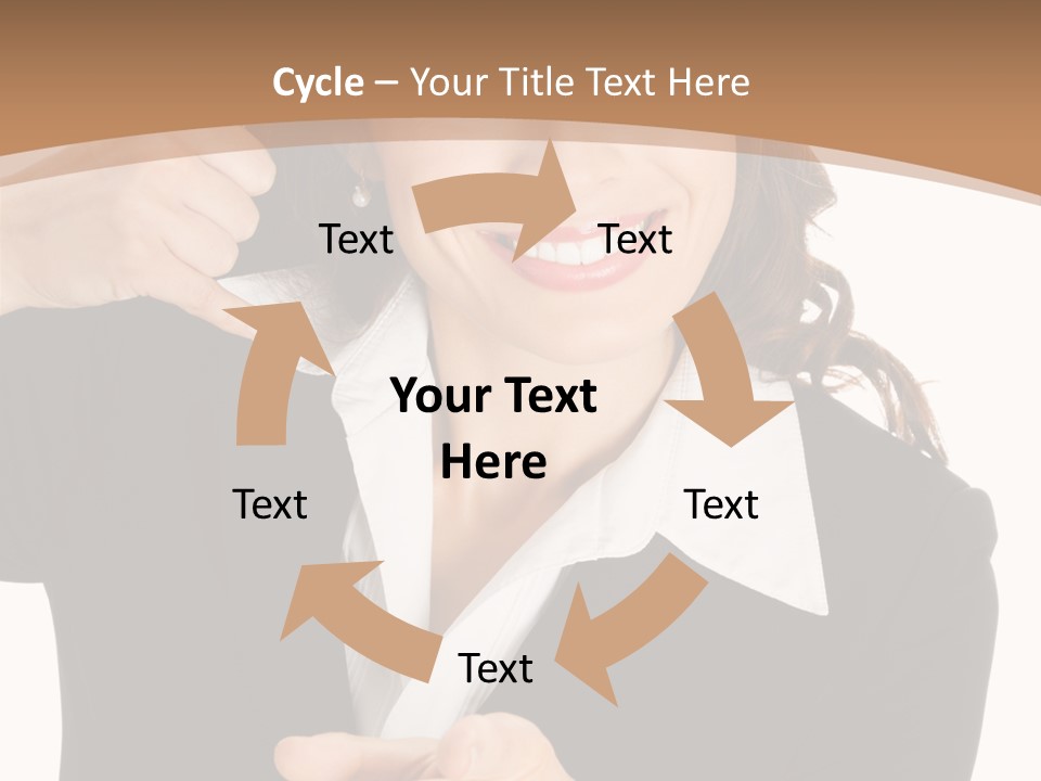 Worker Face Job PowerPoint Template