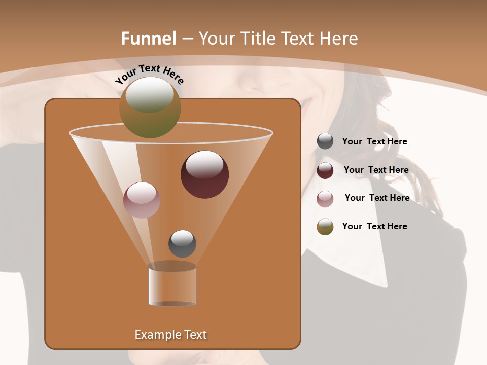 Worker Face Job PowerPoint Template