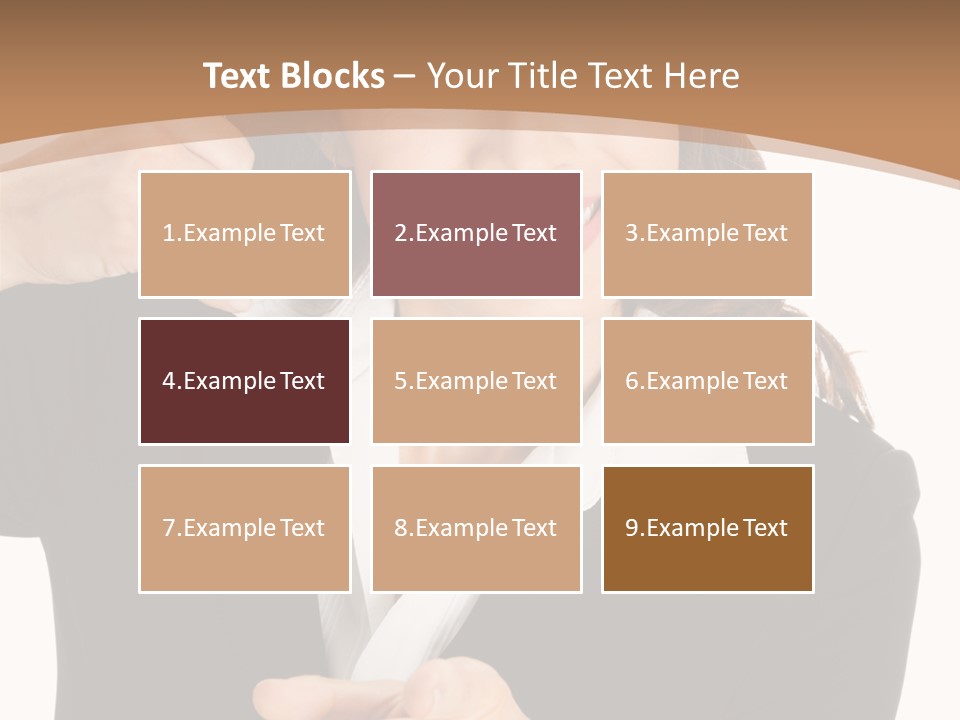 Worker Face Job PowerPoint Template
