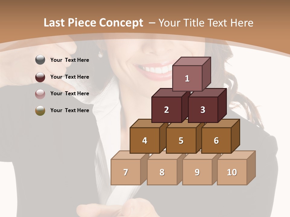 Worker Face Job PowerPoint Template