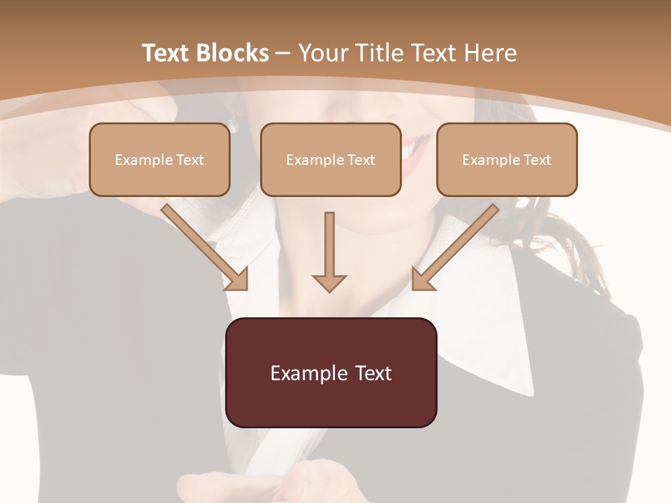 Worker Face Job PowerPoint Template
