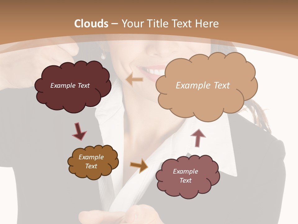 Worker Face Job PowerPoint Template