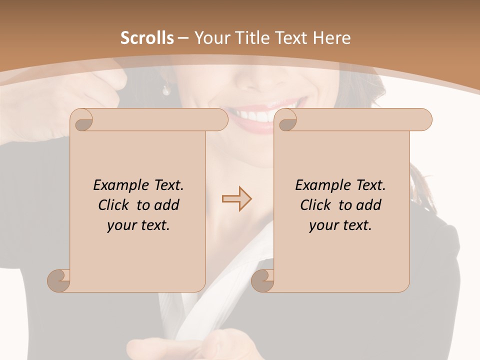 Worker Face Job PowerPoint Template