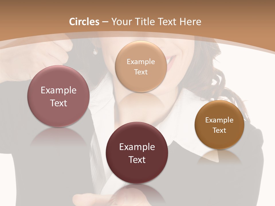 Worker Face Job PowerPoint Template