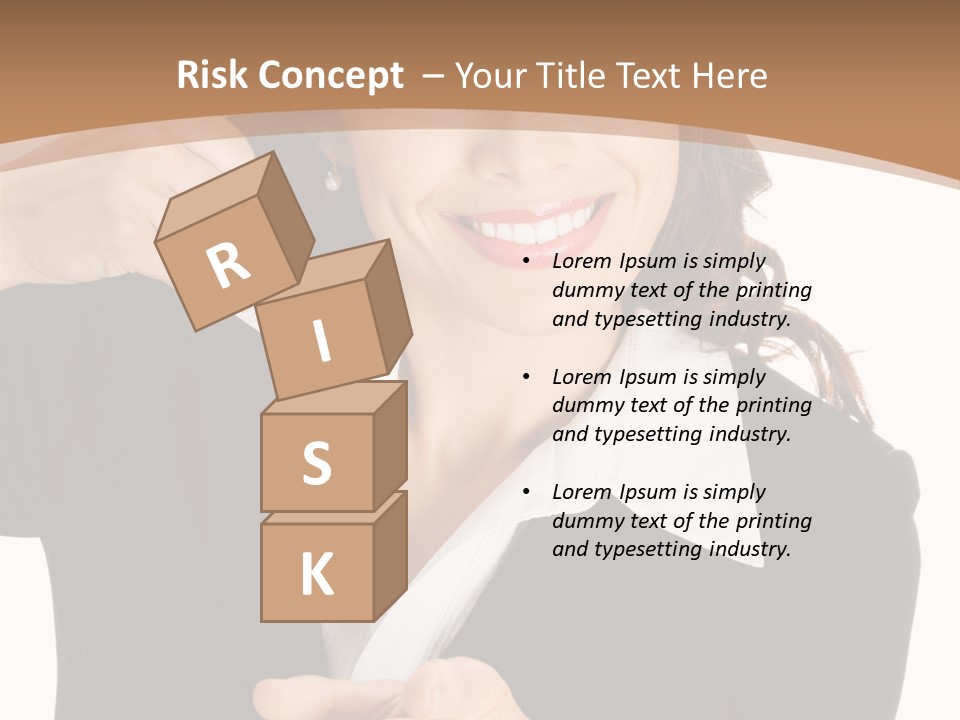 Worker Face Job PowerPoint Template