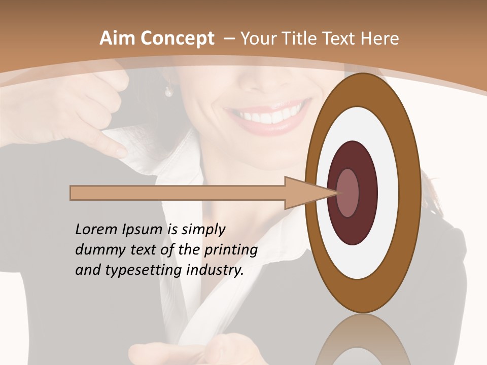 Worker Face Job PowerPoint Template