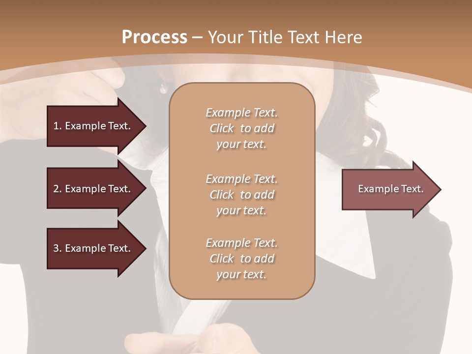 Worker Face Job PowerPoint Template