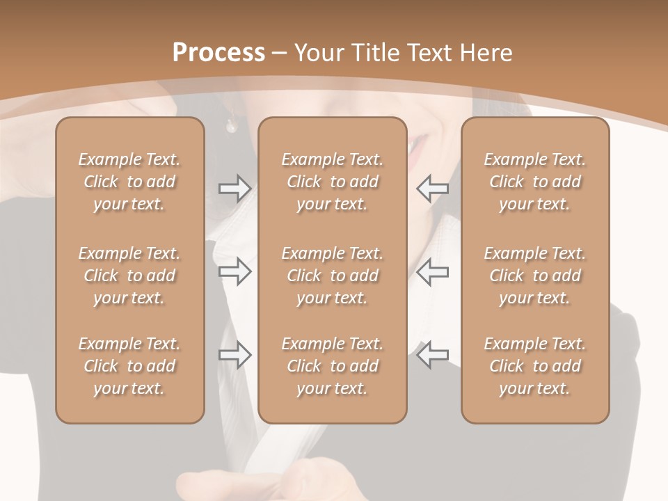 Worker Face Job PowerPoint Template