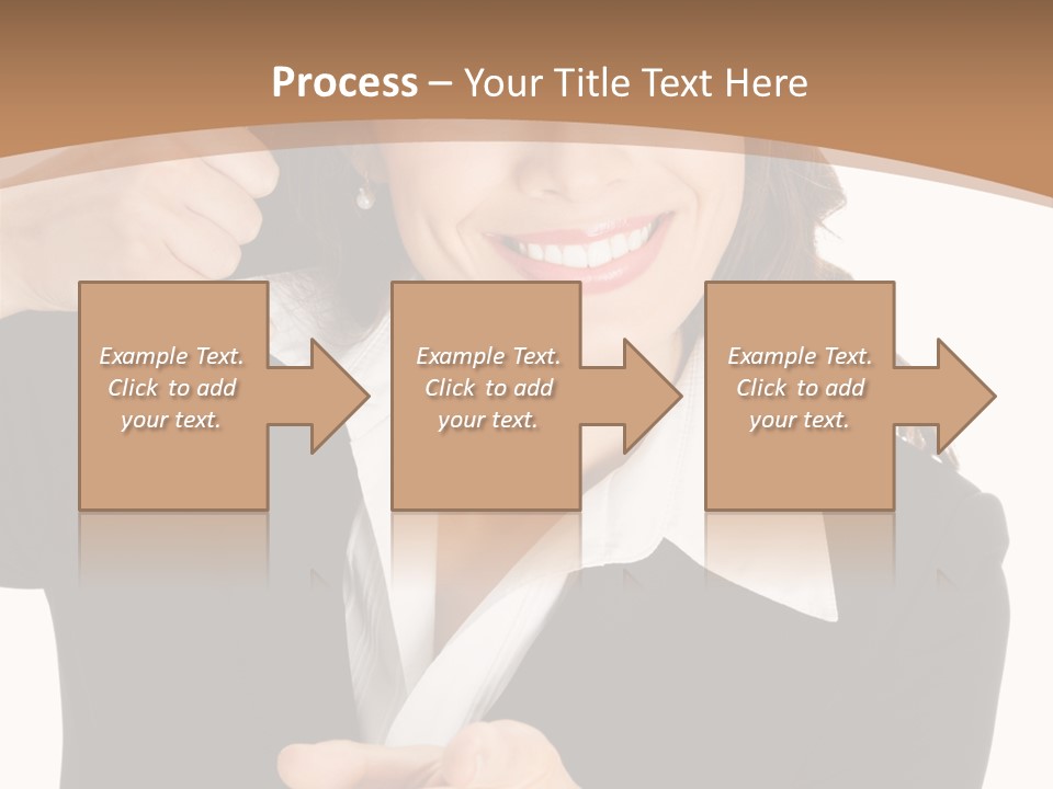 Worker Face Job PowerPoint Template