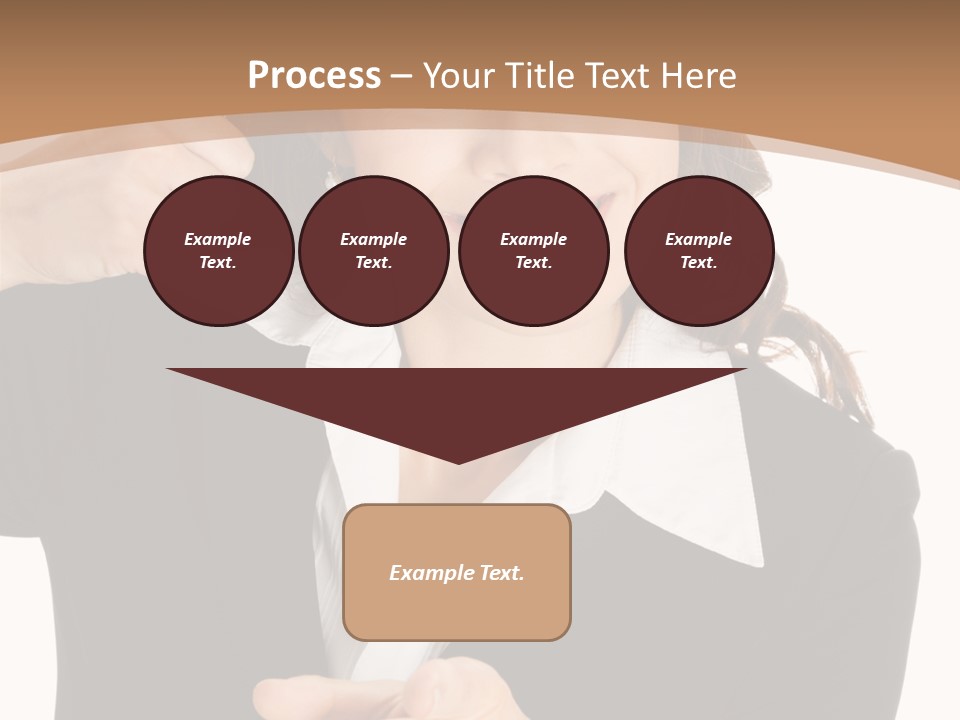 Worker Face Job PowerPoint Template