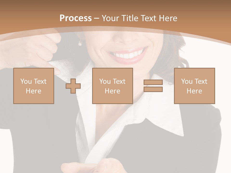 Worker Face Job PowerPoint Template