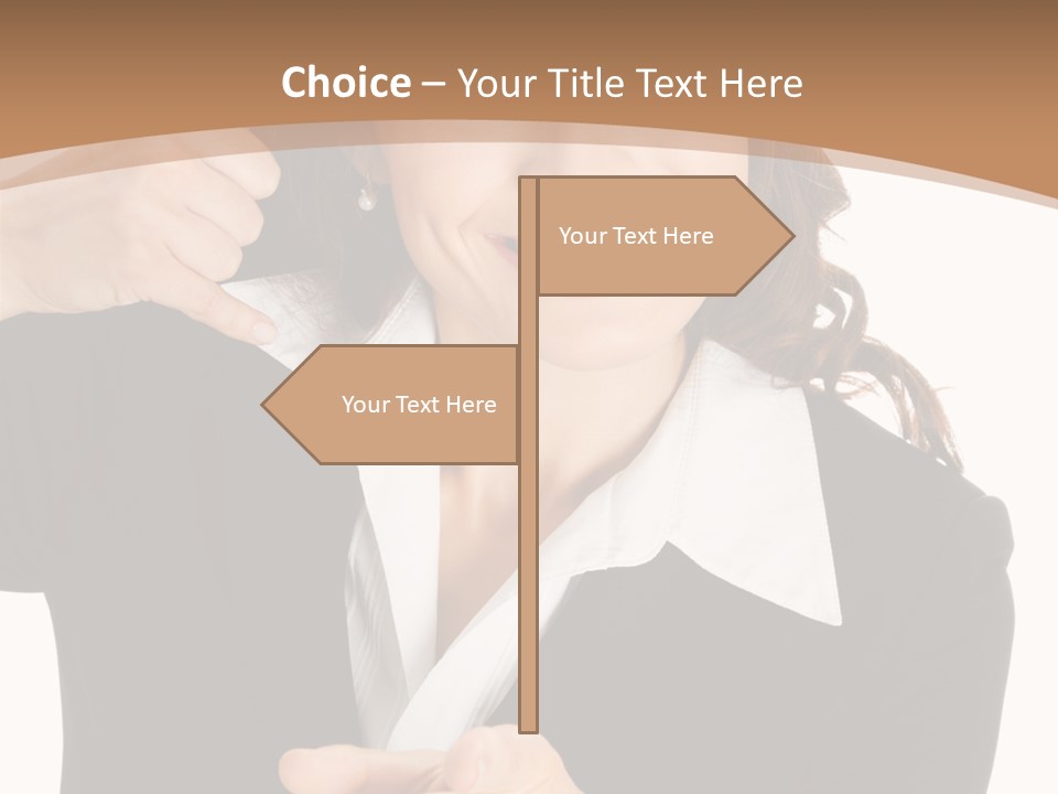 Worker Face Job PowerPoint Template