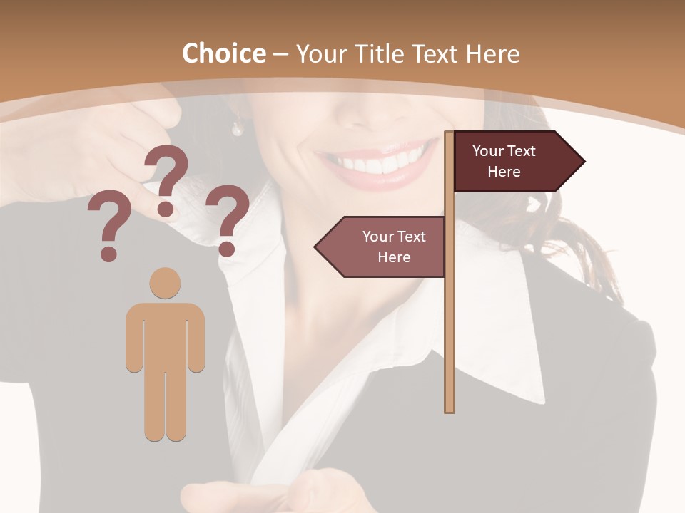 Worker Face Job PowerPoint Template