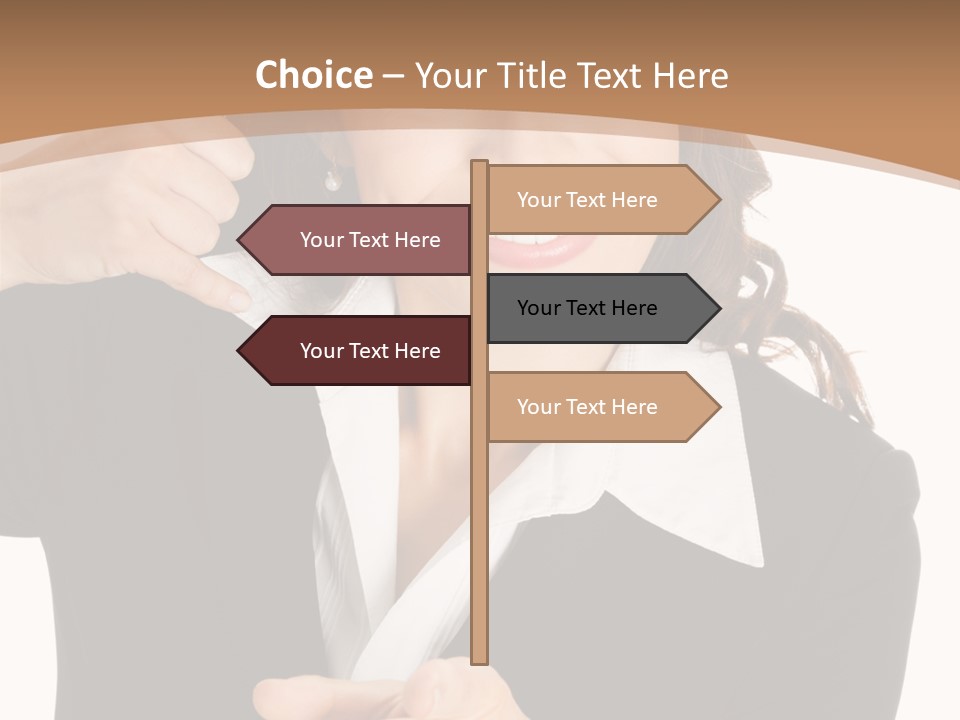 Worker Face Job PowerPoint Template