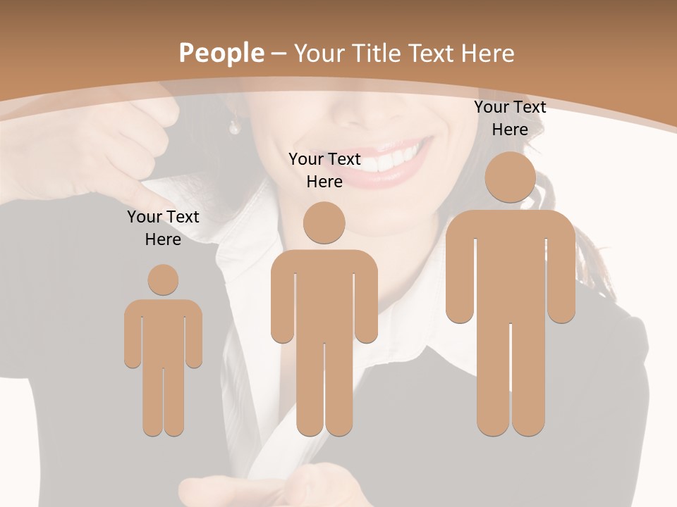 Worker Face Job PowerPoint Template