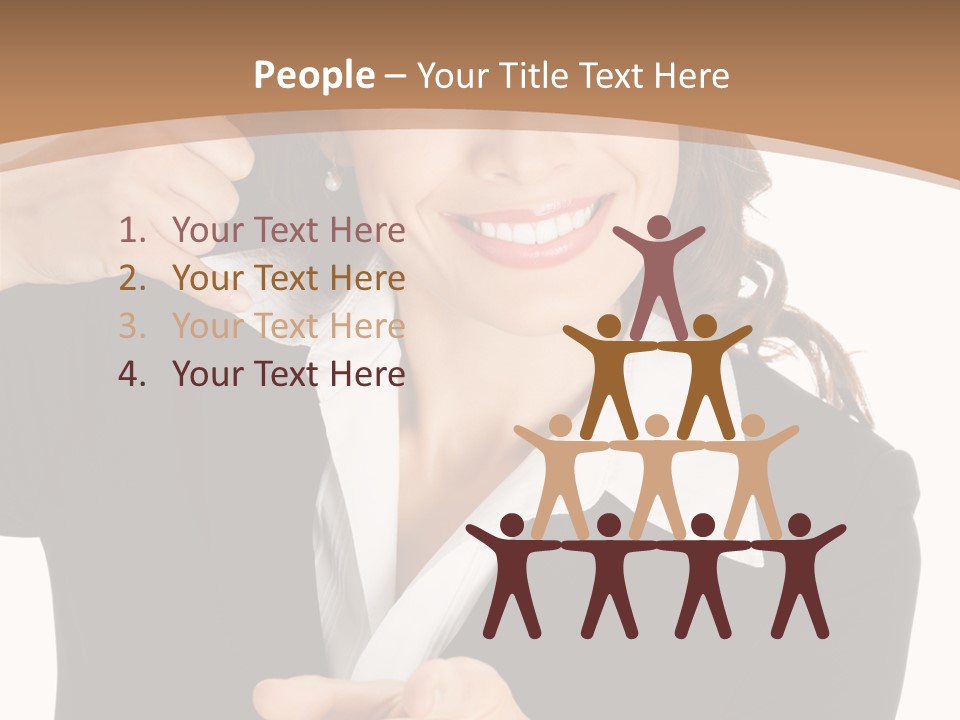 Worker Face Job PowerPoint Template