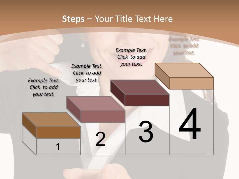 Worker Face Job PowerPoint Template