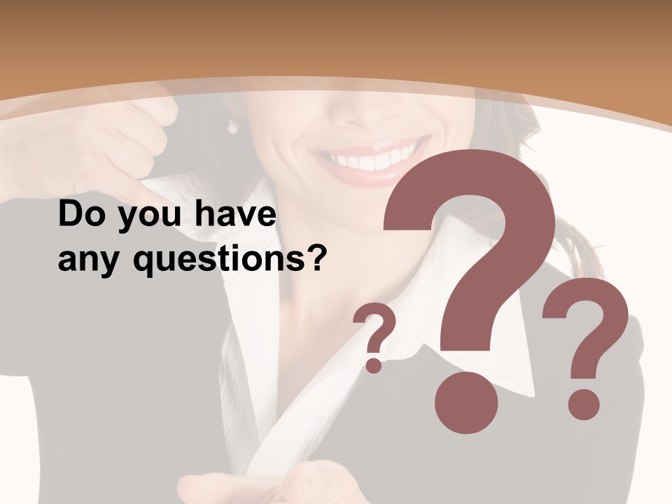 Worker Face Job PowerPoint Template