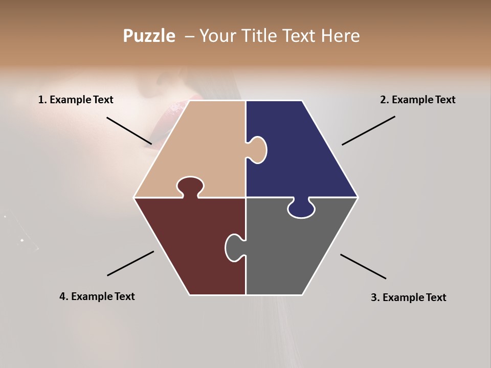 Care Coloring Haircut PowerPoint Template