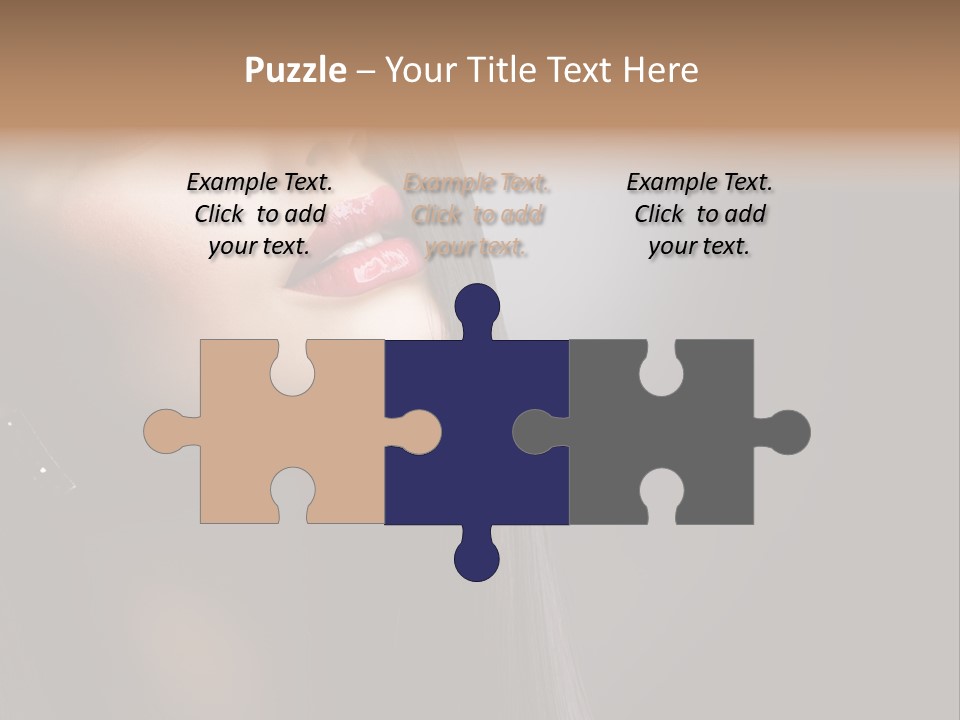 Care Coloring Haircut PowerPoint Template