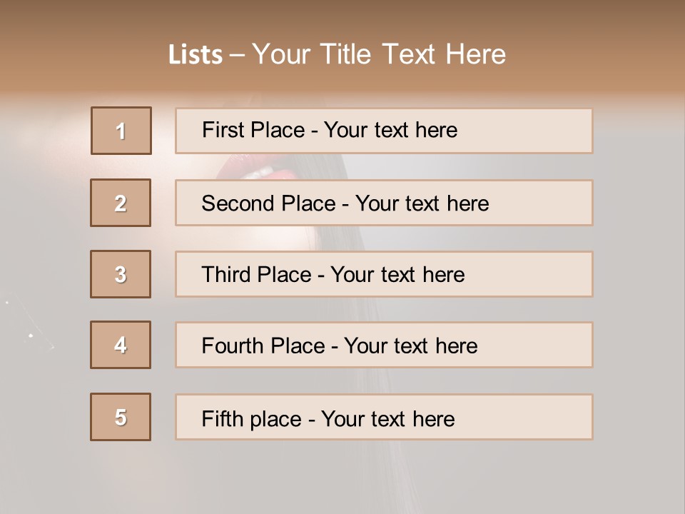 Care Coloring Haircut PowerPoint Template