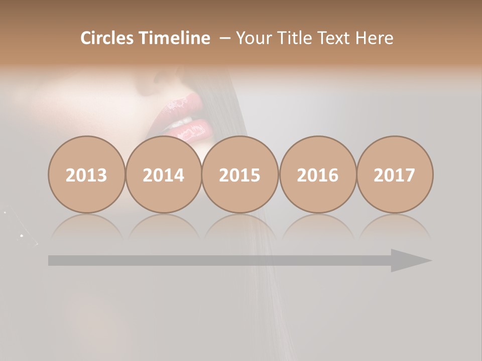 Care Coloring Haircut PowerPoint Template