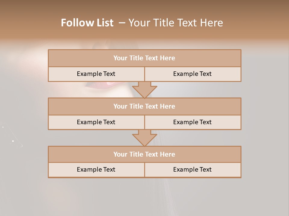 Care Coloring Haircut PowerPoint Template