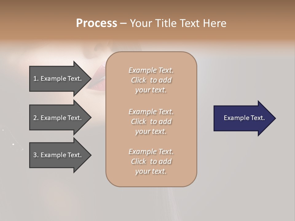 Care Coloring Haircut PowerPoint Template