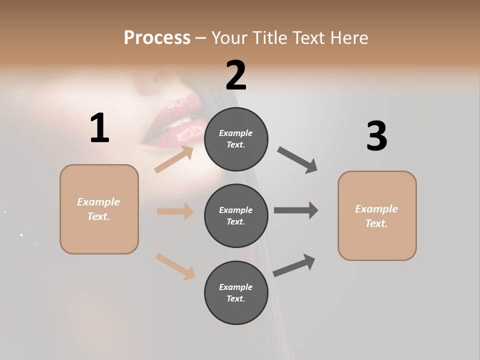 Care Coloring Haircut PowerPoint Template