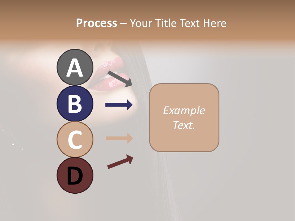 Care Coloring Haircut PowerPoint Template