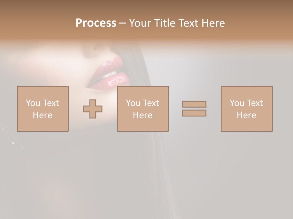 Care Coloring Haircut PowerPoint Template