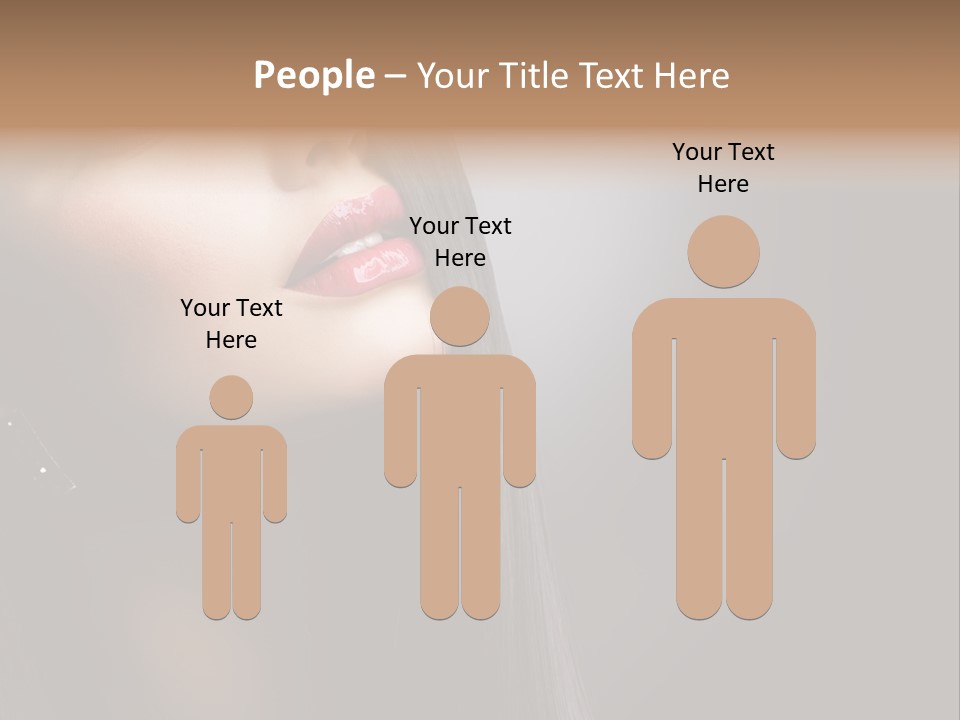 Care Coloring Haircut PowerPoint Template