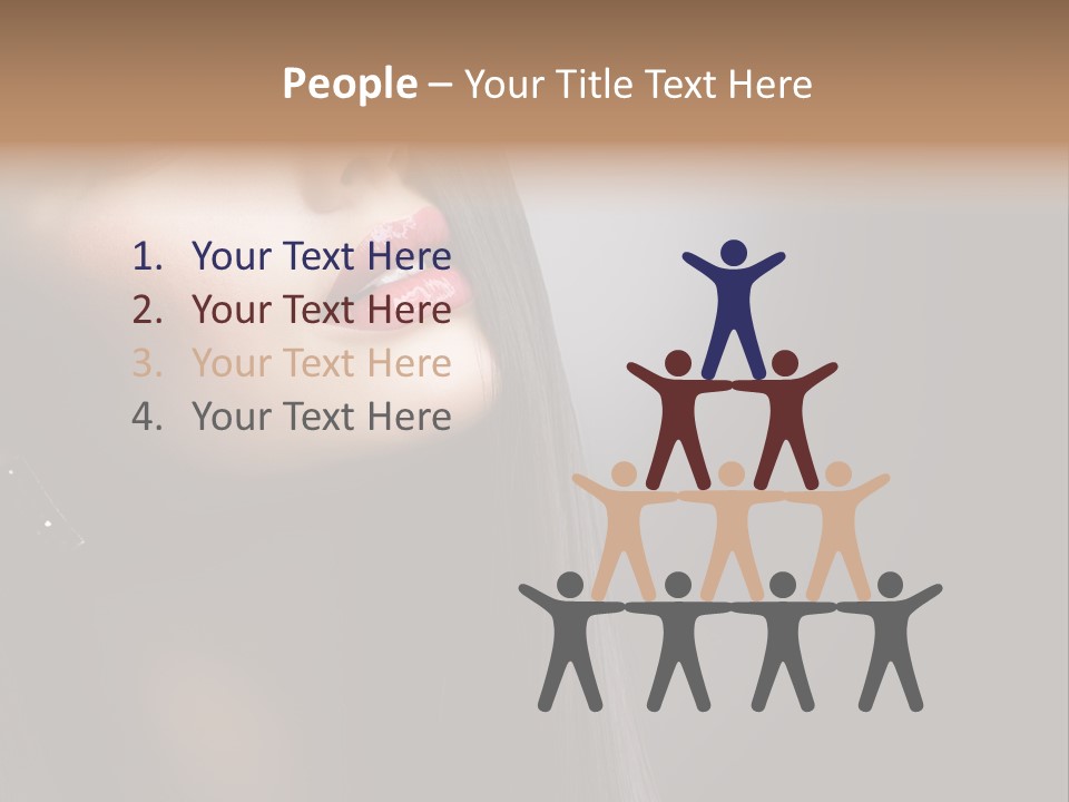 Care Coloring Haircut PowerPoint Template