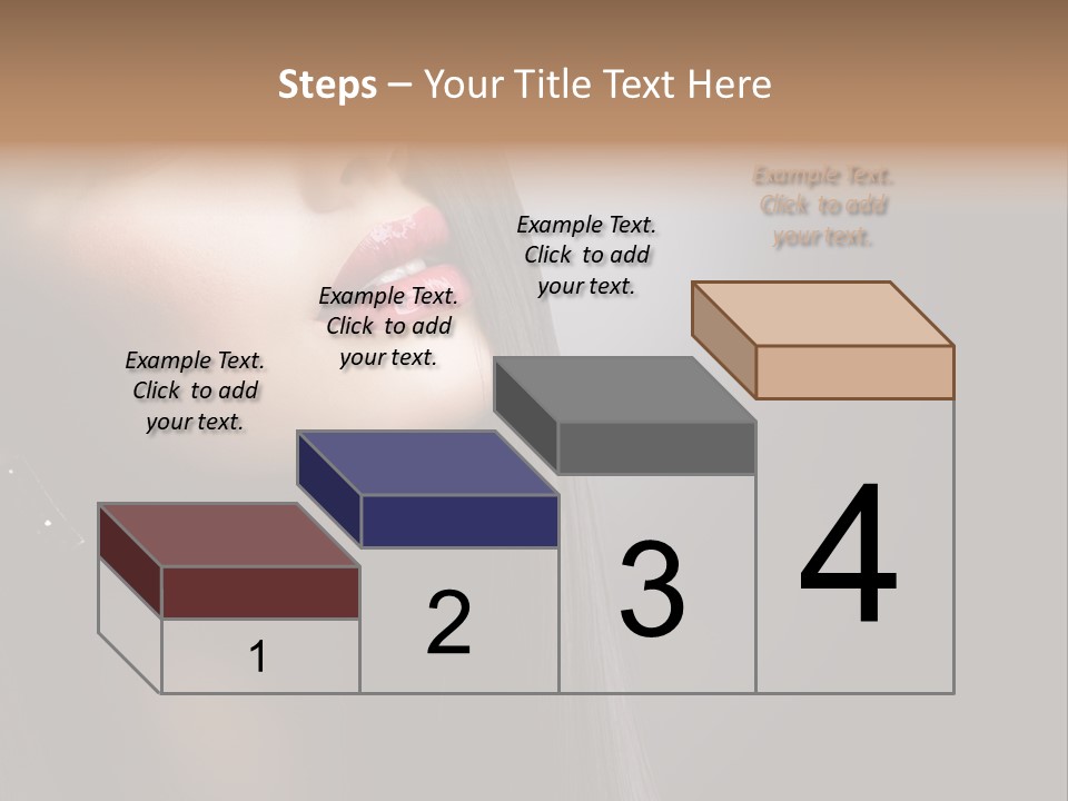 Care Coloring Haircut PowerPoint Template