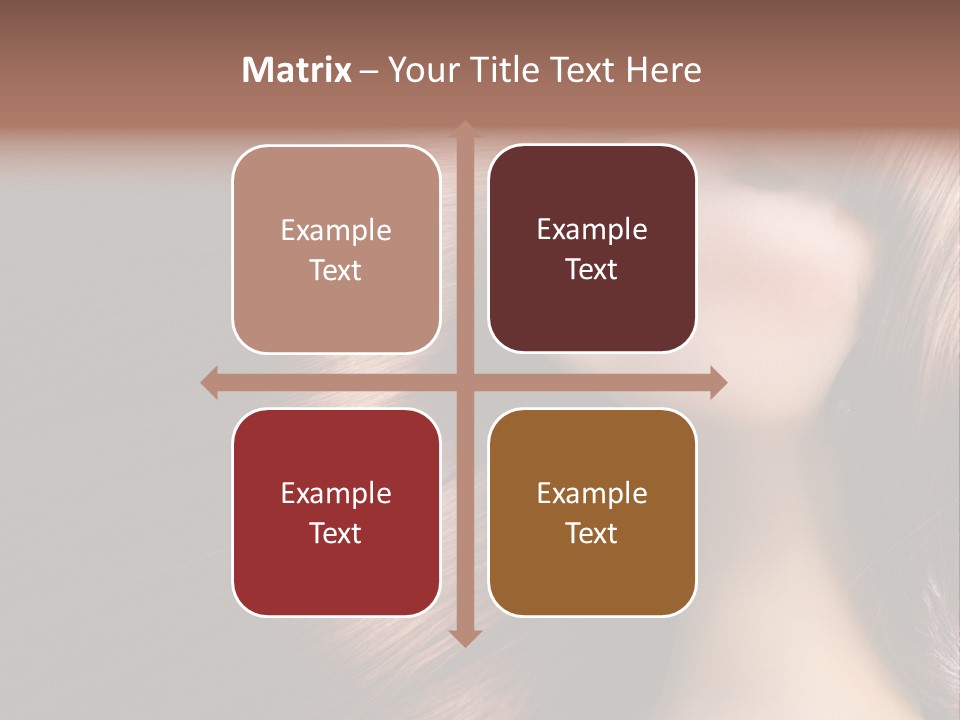 Healthy Haircut Pure PowerPoint Template