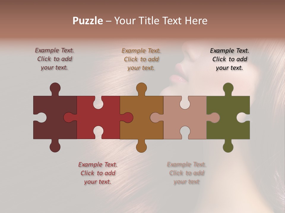 Healthy Haircut Pure PowerPoint Template