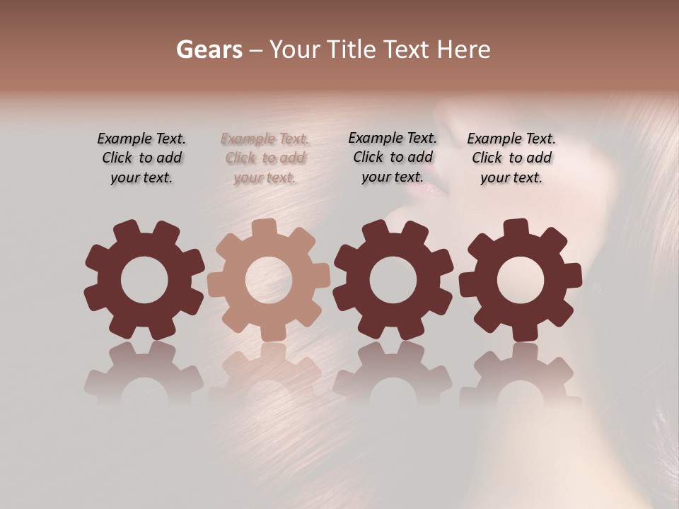 Healthy Haircut Pure PowerPoint Template