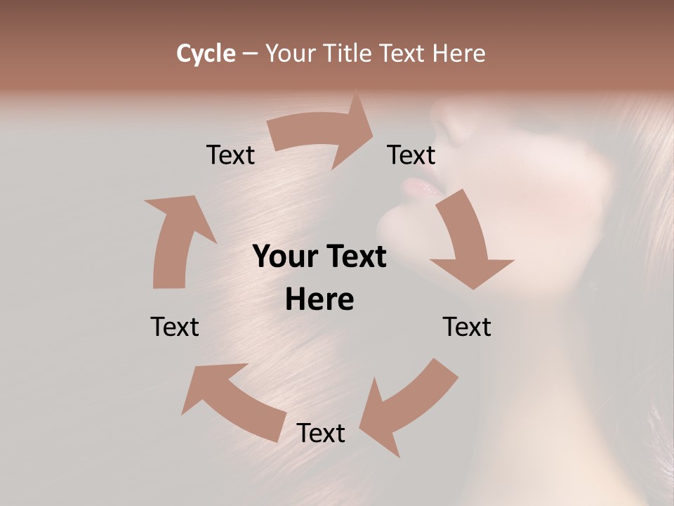 Healthy Haircut Pure PowerPoint Template