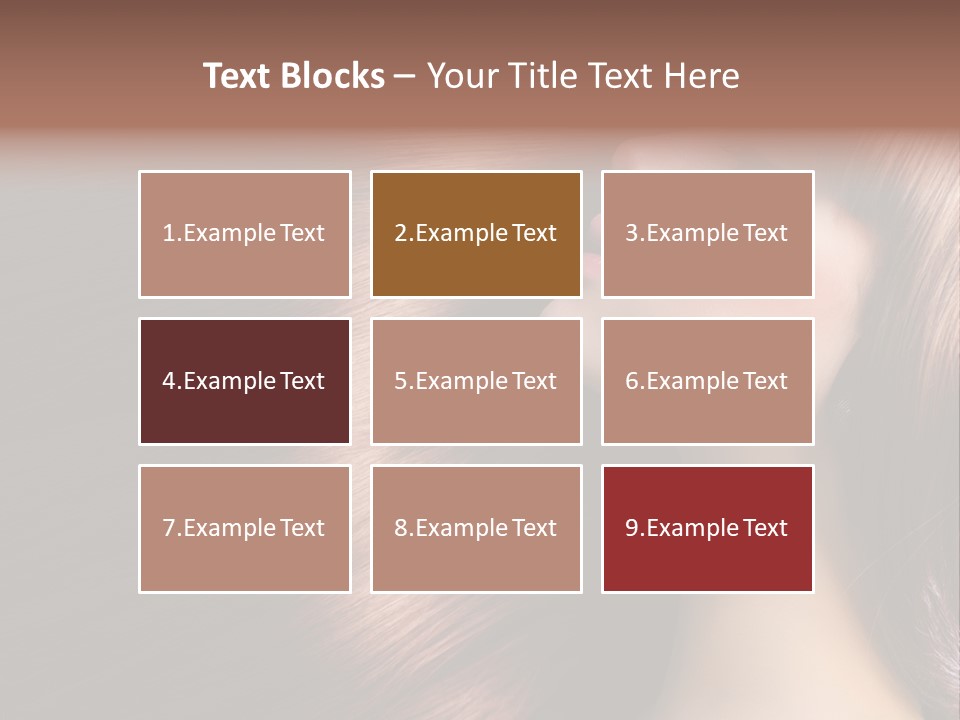 Healthy Haircut Pure PowerPoint Template